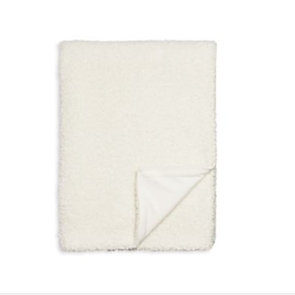 Hudson Park Collection Teddy Throw 50in*70in(127cm*178cm)